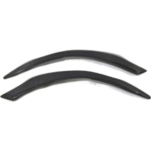 For Previa ESTIMA ACR50 Carbon Fiber Eyebrows Trim For Headlight