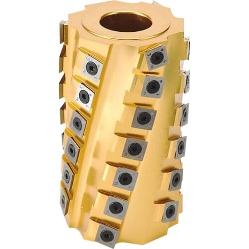 LIVTER Professional Manufacturer Woodworking Tools Planer Shaft Accesorios Para Taladros Aluminum alloy helical cutter R150