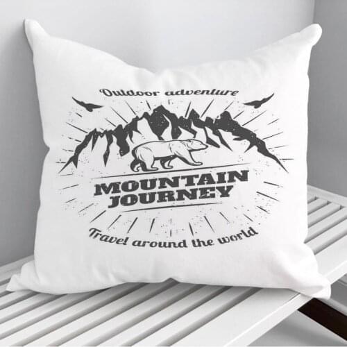 Bear Throw Pillows Cushion Cover On Sofa Home Decor 45*45cm 40*40cm Gift Pillowcase Cojines Dropshipping