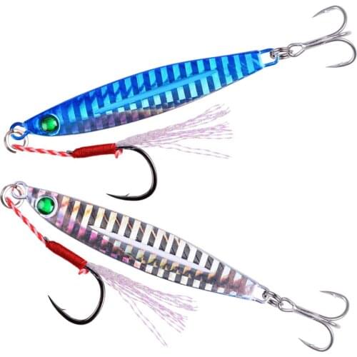 Metal Slow Jig Cast Spoon 10G 14G 17G 21G 28G 40G Fishing Lure Jigs Trolling Saltwater Lures Artificial Bait Shore Jigging Bass