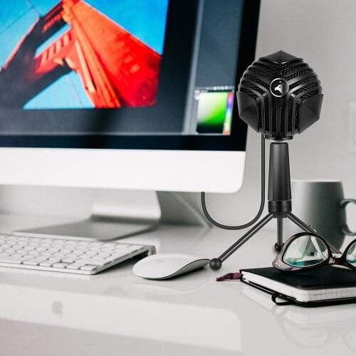 Computer USB Microphone Microphone, Kit Tripod Suitable For Online Chat, Games, Home Plug And Play Windows8, Windows7, Windows10