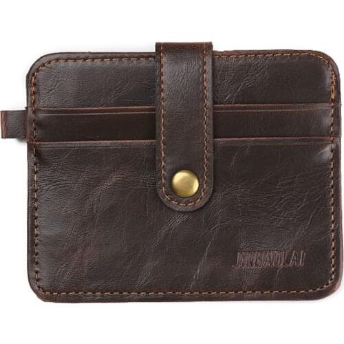 Men Bag Luxury Retro Mens Leather Clutch Billfold Wallet Credit ID Card Slim Purse carteira masculina erkek cuzdan baellerry