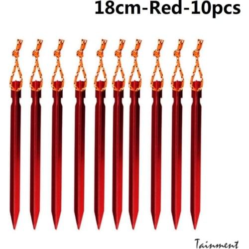 Camping Tent Nails and Hammer Set Outdoor Tent Ground Nails with Bags Multi-Functional Hammer Camping Tools Nail Puller Hammer