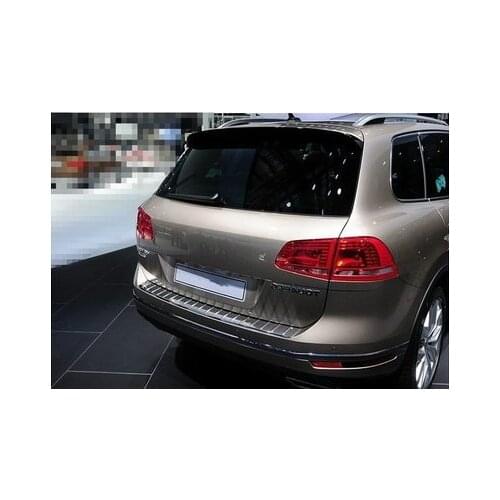For Volkswagen Touareg 2002-2018 Car cover Original factory ABS plating Rear bumper Protector Sill Car styling