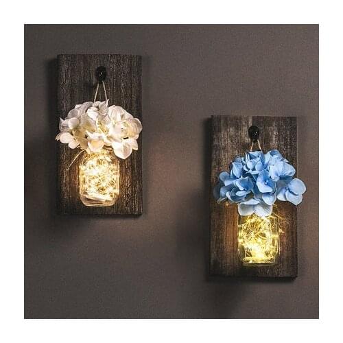 Nordic Tea Shop Plant Wall Decoration Flower Pendant Home Wall Bedroom Wall Creative Restaurant Wall Hanging