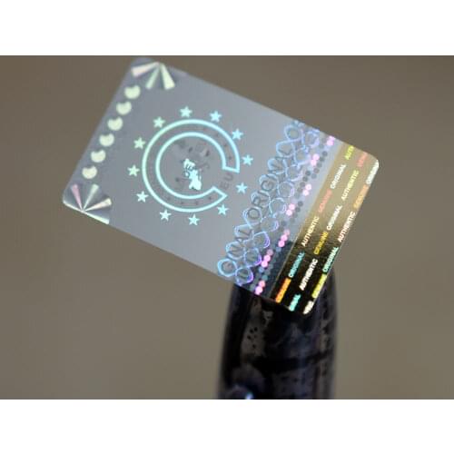 2020 New EU Map 28x18mm Made In EU Quality Guaranteed Original Genuine VOID Hologram sticker golden finish Make ur package brand