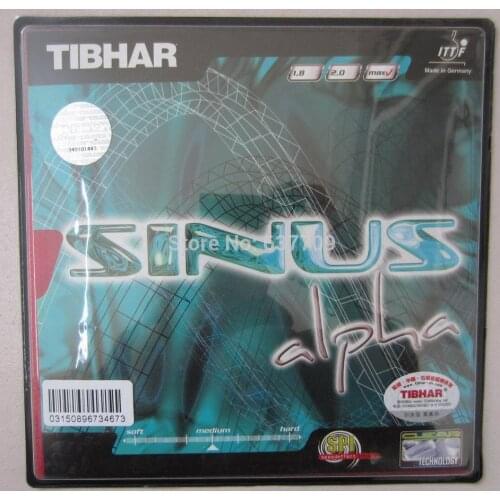 Origianl Tibhar SINUS alpha pimples in table tennis rubber table tennis rackets racquet sports fast attack loop made in Germany