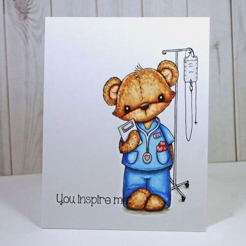 "God Bless" Animal Doctor Metal Cutting Dies&Cordinating Stamps For Scrapbooking Craft Die Cut Card Making Embossing Stencil