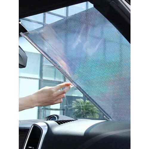 Car Windshield Sunshade Cover Automatic Retractable Sunblind Sun Protection for Car Front Window Windshield Sun Shade