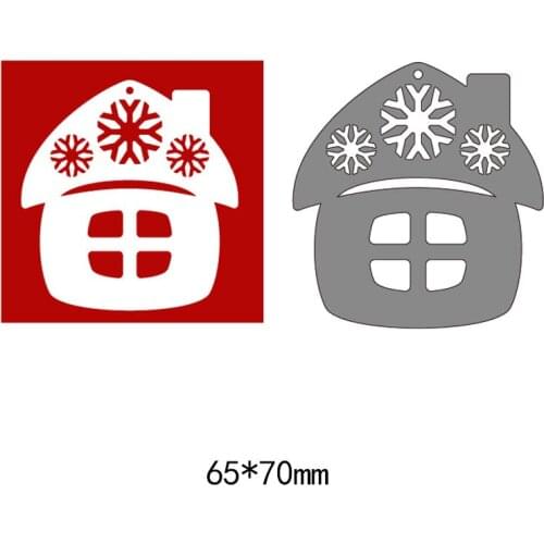 Cartoon Architecture Frame house Metal Cutting Die Stencil for Paper Card Decor Craft Scrapbooking Stamps Album Embossing