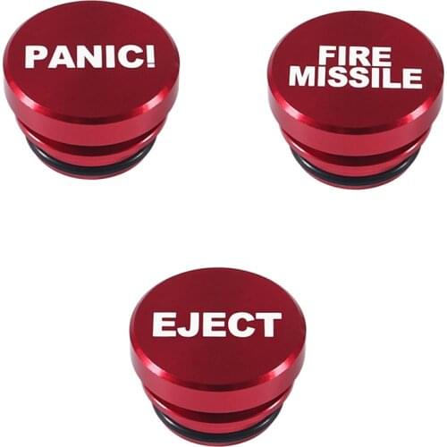 12V Universal Car prevent dust Cigarette Lighter Button Cover Accessories Fire Missile Eject Button Car Cigarette Lighter Plug