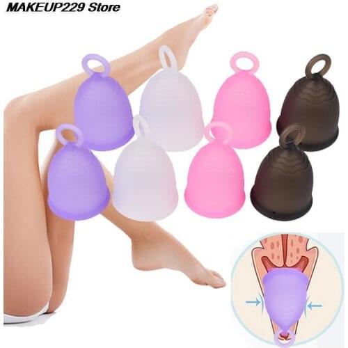 Women Cup Medical Grade Silicone Menstrual Cup Feminine Hygiene Copa Menstrual Lady Cup Health Care Period Cup
