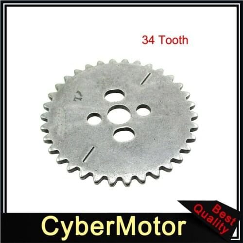 34T Timing Cam Sprocket For Z190 Zongshen 190cc Engine Pit Dirt Bike ZS1P62YML-2