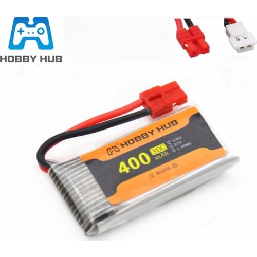 3.7V 400mah Lipo Battery For SYMA X15 X5A-1 X15C X15W H31 X4 H107 KY101 E33C E33 U816A V252 H6C RC Spare Parts 752035 battery
