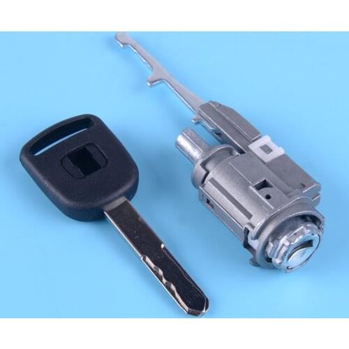 DWCX Car Gray Ignition Switch Lock Cylinder with Key fit for Honda CRV Accord Acura Civic 2010 2011 06351-TE0-A11