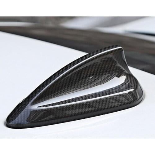 CITALL Antenna Shark Fin Cover Trim Carbon Fiber Fit for BMW F34 F22 F23 F87 F30 F35 F80 F82 G11 G12 G30 F32 F33 F36 2018 2019