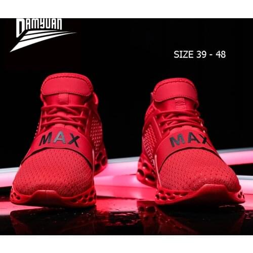 Damyuan Cushion Sneakers for Men Max Mesh Running Shoes Man Light Sports Shoes for Male Zapatillas Hombre Deportiva Plus Size 48