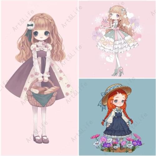 Beautiful Girl Hot New Metal Cutting Dies Stencils for Making Scrapbook Album Birthday Paper Cards Embossing Cut Die Flowers