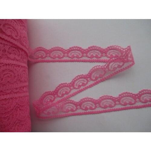10 yards / 2.5 cm wide rose heart-shaped lace ribbon lace embroidery lace DIY craft