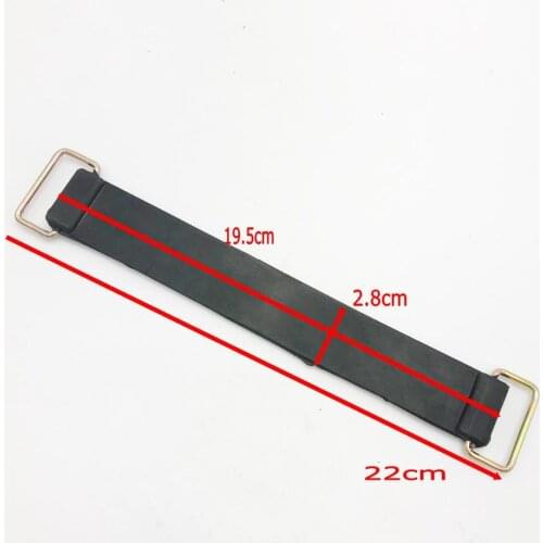 New Battery Tie Holding Belt Bind Belt Strap For 110- 250cc Go Kart Dune buggy 22cm Long