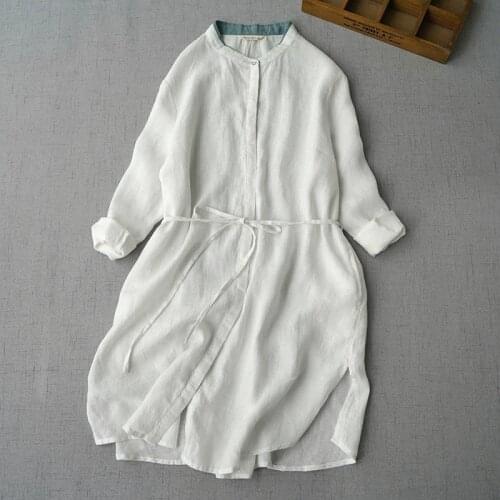 Yuemingfei Stand-up Collar Blouses