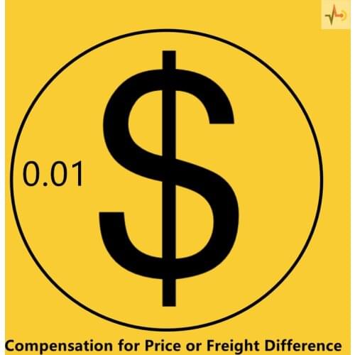 0.01 Compensate for the product freight price difference Don't shoot indiscriminately its useless