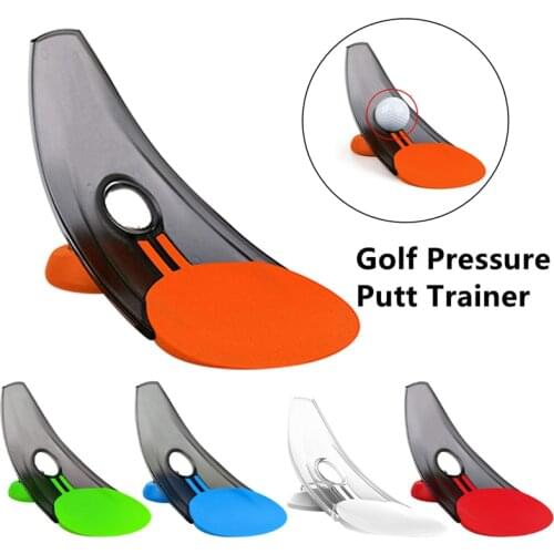 1Pc Portable Golf Pressure Putt Trainer Outdoor Home Golf Practice Training Assist Equipment
