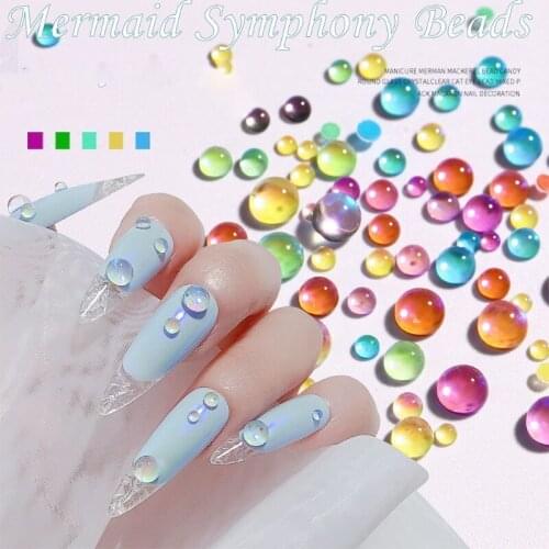 300pcs 3D Nail Art Charms Decoration Nails Design Decals for Women Girls DIY Craft Tool Salon Accessories