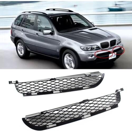Car Lower Grille Kit fits For BMW X5 E53 2004 2005 2006