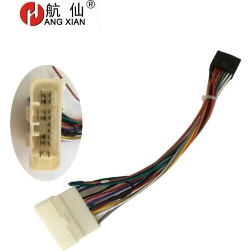 Android car radio Car Accessories Wire Wiring Harness Adapter Connector Plug Universal cable For Chevrolet S10 Harness