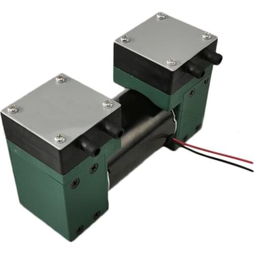 HL-18L Small Oil-free Vacuum Pump Miniature Negative Pressure Pump Suction Pump Sucking Pump Aspirator Pump DC12V/AC220V 3900RPM