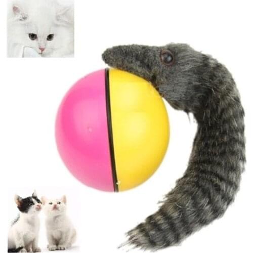 Cat Toy Game Jumping Moving Rolling Ball Pet Dog Chewing Puppy Cats Kitten Rolling Ball Cat Play Interactive Toy Pet Products