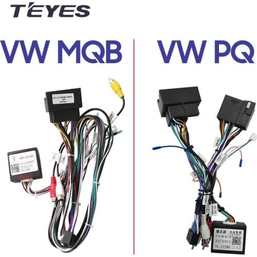TEYES FOR Volkswagen MQB PQ Power cable CANBUS
