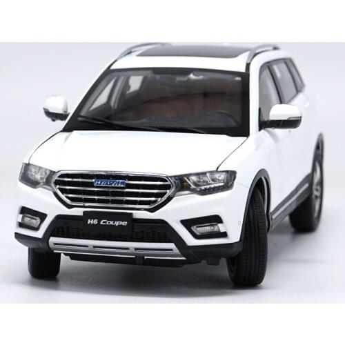 Original factory authentic 1:18 HAVAL H6 COUPE SUV white diecast car models with small gift