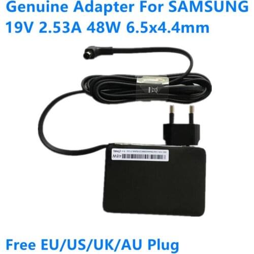 Genuine 19V 2.53A 48W A4819_KSML Power Supply AC Adapter For SAMSUNG BN44-00886A T27H390S ODYSSEY G5 HW-KM360 SOUNDBAR Charger