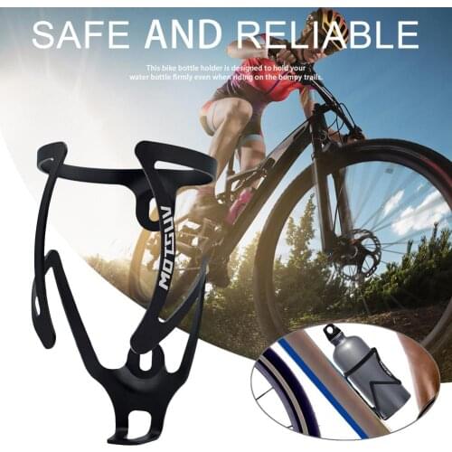 Durable Aluminum Alloy Bicycle Bottle Cage Holder Nonfading One-Piece MTB Road Bike Water Cup Cage Bicycle Accessories