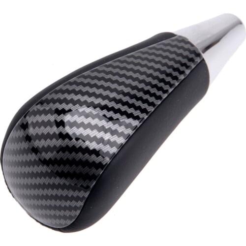 Carbon Fiber Style Gear Shift Knob Fit For Lexus ES300 ES330 ES350 GS300 GS350 Toyota Corolla Camry RAV4 Venza Matrix Innova