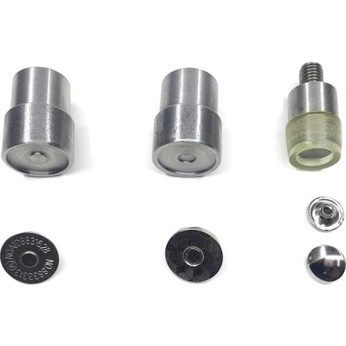 14mm-18mm Thin magnetic Button Bags magnet Buckle Wallet buttons Metal Snaps Magnetic Clasp installation moulds