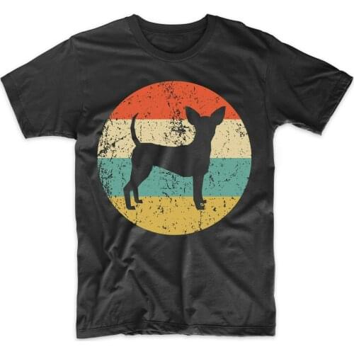 Retro Toy Fox Terrier Icon Funny Dog Lovers Gift T-Shirt. Summer Cotton O-Neck Short Sleeve Mens T Shirt New Size S-3XL