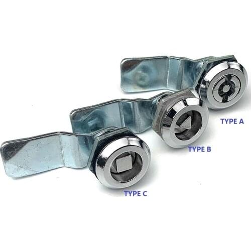 ZINC ALLOY Mini Cam Lock Safety Mailbox Cam Lock Equipment Steel Cabinet Lock H23MM for Industrial Distribution Box MS705