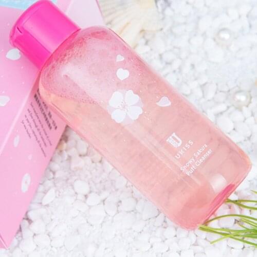 150ml UKISS Brand Makeup Brushes Cosmetics Puff Sponge Cleansing Water High-capacity Beauty Tools Washing Water Liquid Cleanser