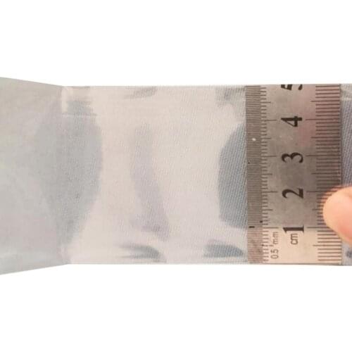 5 Meters Food Grade Casings for Sausage Salami Wide 50mm Shell for Sausage Maker Machine Hot Dog Plastic Casing Inedible Casings