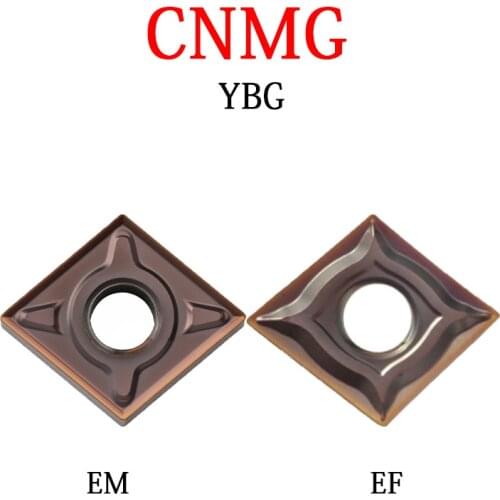CNMG 120404 120408 120412 160608 160612 160616 EM EF YBG102 YBG202 YBG205 YBG302 CNC Carbide Inserts Metal Lathe Turning Tools