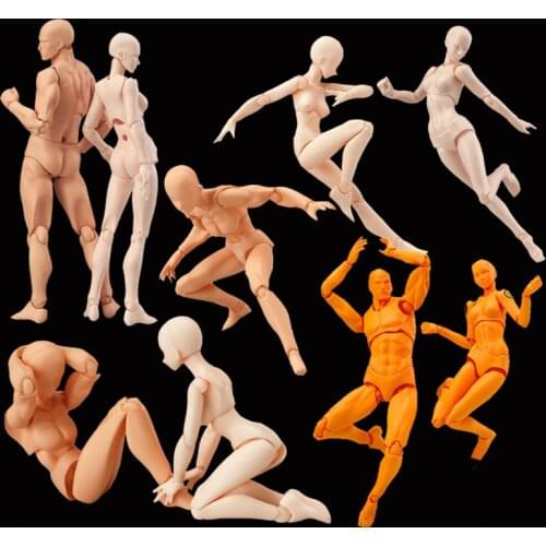 Anime Figma Movable Body Chan PVC Action Figure Model Toys Doll for Collectible Mannequin Art Sketch Draw Human body dolls