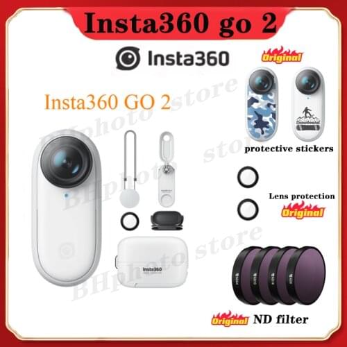 Insta360 GO GO 2 1080P Video Action Camera AI auto editing Stabilized Camera Splashprooof FlowState Vlog Pk Gopro DJI Osmo ONE X
