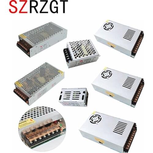 AC85-265V 110V 220V to 12V 1A 2A 3A 5A 10A 15A 20A 30A 40A 50A CCTV / LED Strip Power Supply Adapter