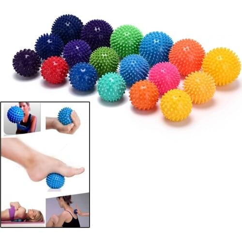 Spiky Massage Ball Hand Foot Body Pain Stress Massager Relief Trigger Point Health Care