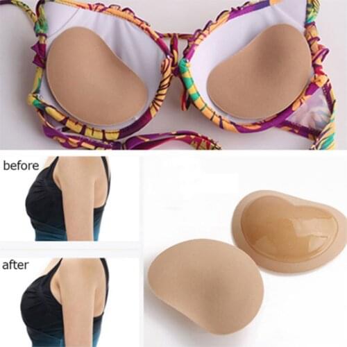 Invisible Bra Pads Push Up Sponge Bra For Wedding Dress Magic Bra Strapless Backless Bralette Tops Plus Size Bras For Women