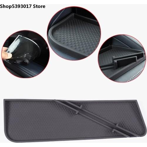For Mazda 3 Axela 2019 2020 2021 Car Mobile Phone Navigation Bracket Silica Gel Anti-slip Mat Protective Instrument Panels