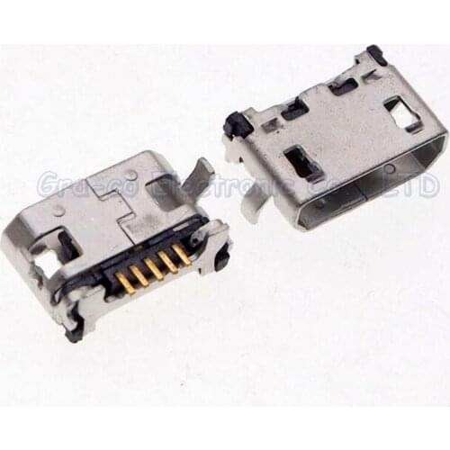 10pcs USB Jack Connector Charging Port For Lenovo A788T S930 A656 A370 S390 A388T A3000-H etc tail plug